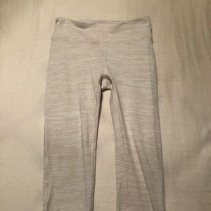 tan/cream teach sweat leggings 7/8ths
